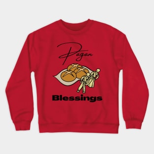 Pagan Blessings Imbolc Celtic Goddess Brigid Crewneck Sweatshirt